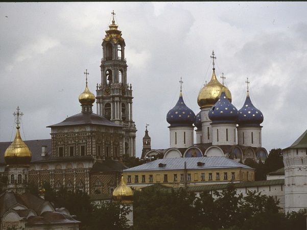 Das markanteste Motiv in Sergiev Possad, jedes Jahr bereisen wir den Goldenen Ring. 