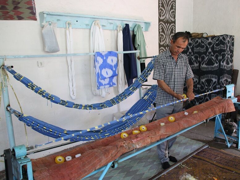 Over 20 years later, the craft business is still working and we visit it as part of the Central Asia Silk Road tour.