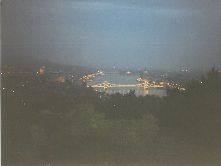 View of Budapest in the 1990s