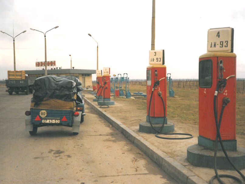 Refueling used to be a challenge, diesel was often scarce and you had to know exactly how much fits in the tank.