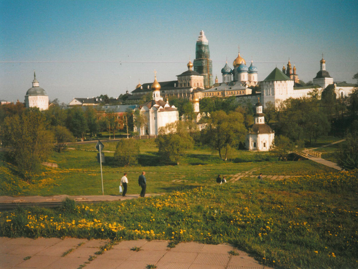 Sergiev Posad in den 1990er Jahren. Den Goldenen Ring bereisen wir seit Mitte 1990er Jahre.  